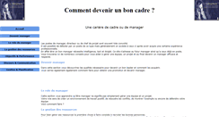 Desktop Screenshot of etre-cadre.fr